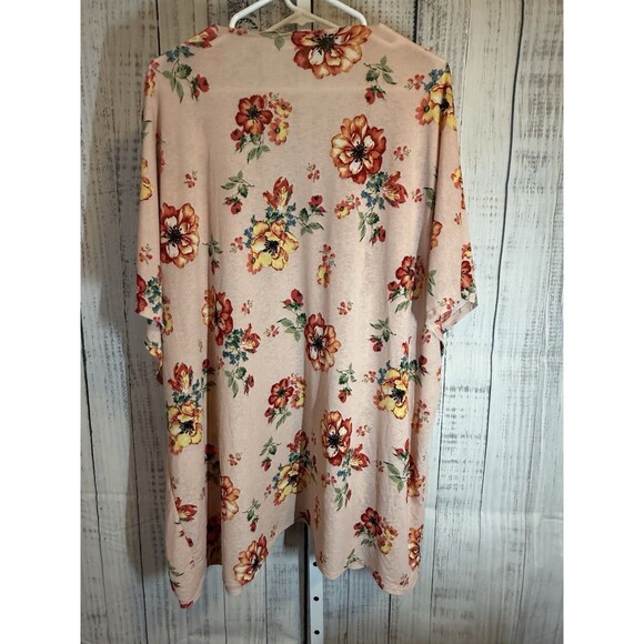 Frumos Women’s Floral Cover Up Cardigan Light Weight - Picture 3 of 3